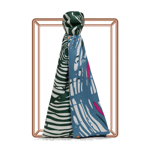 zebra desen yeşil